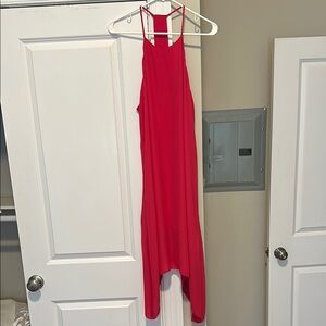 Pink Abbeline Sleeveless High-Low Dress